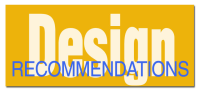 Design Recomendations