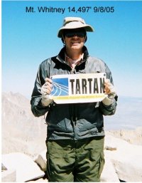 Tom on Mt Whitney